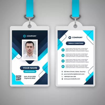 College Id Card Design